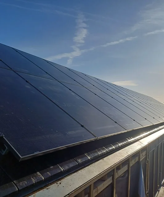 Zonnepanelen installatie